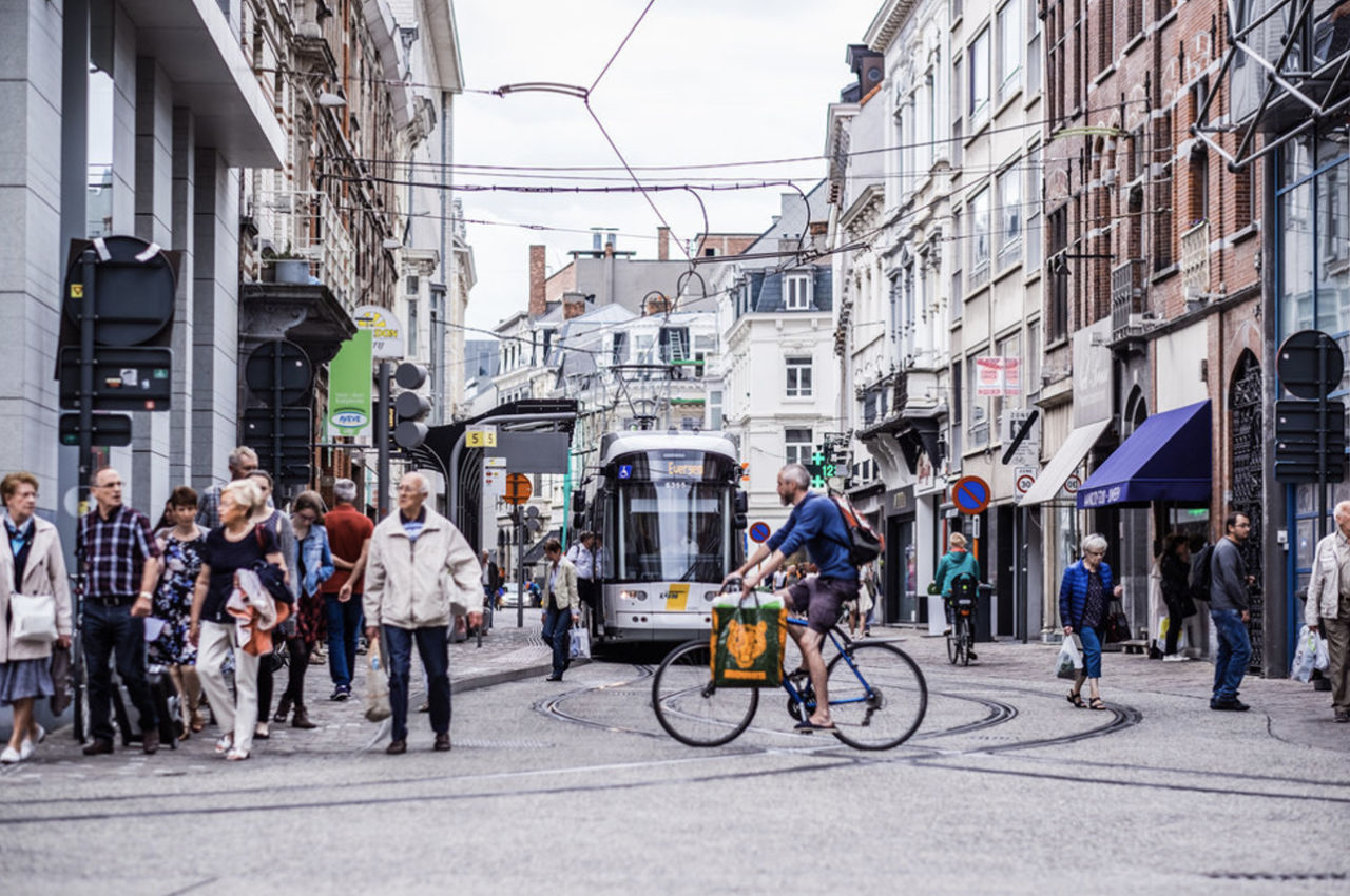 Traffic in Ghent